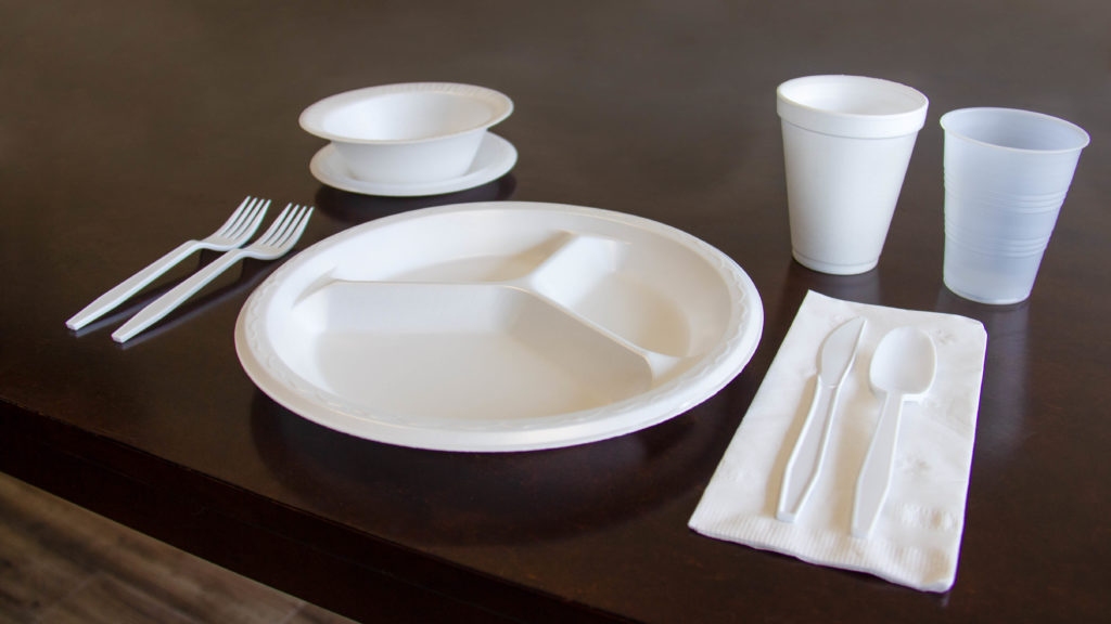 basic tableware setting