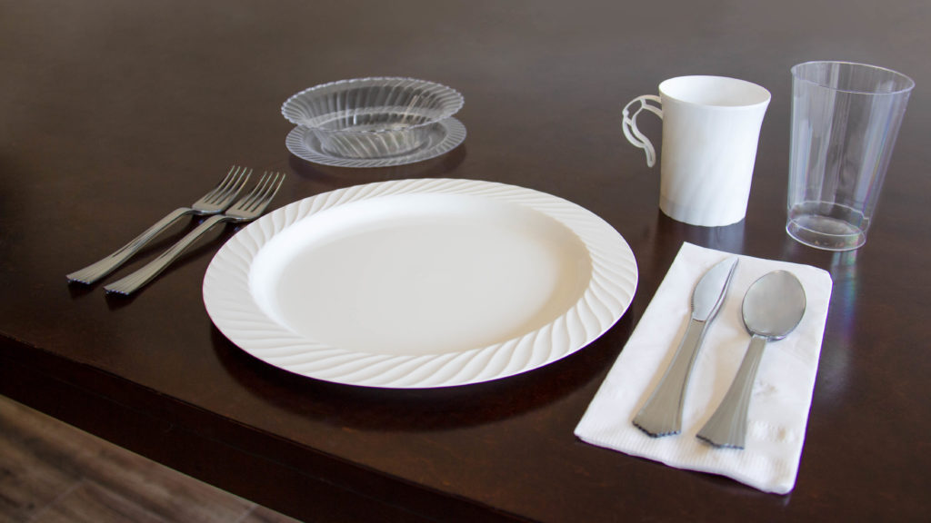 high-impact table setting